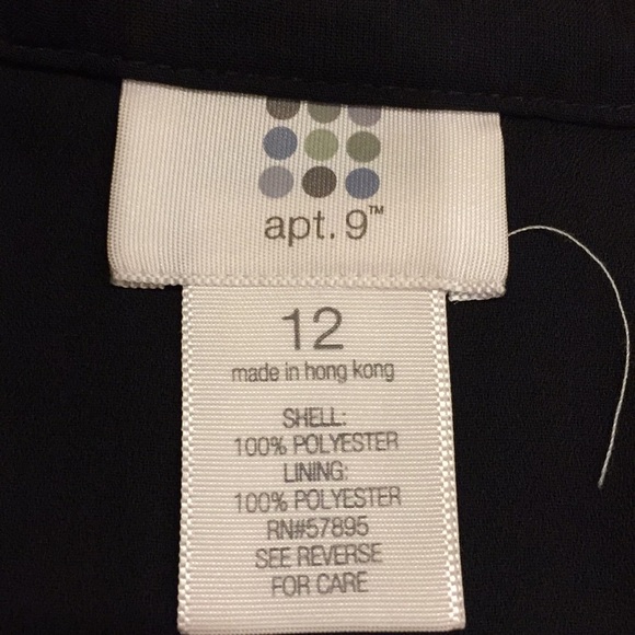 Apt 9 pleated sheer skirt - Picture 2 of 4